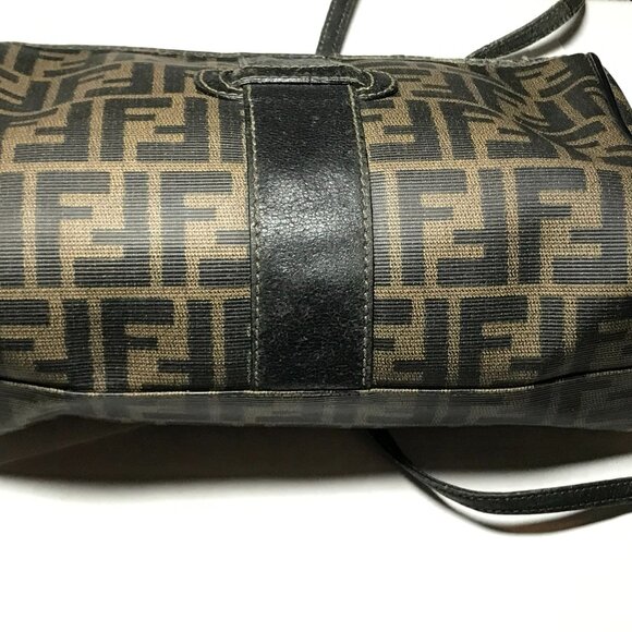 FENDI Vintage 1980's Zucca Crossbody / Shoulder Bag - Picture 15 of 16